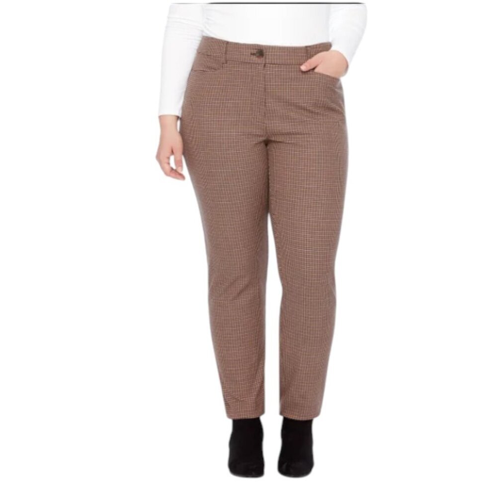 NEW Up! Stretch Cotton Pants | Brown